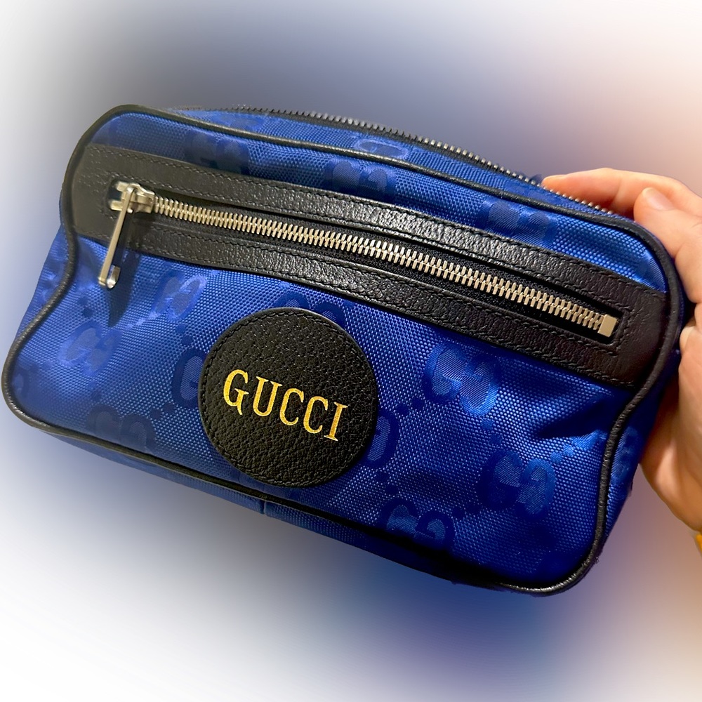 GUCCI BRAND NEW original packaging RoyalBlue men’s women’s off the grid belt bag